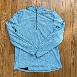 Men’s Blue Lululemon Surge Warm Half Zip - Size L